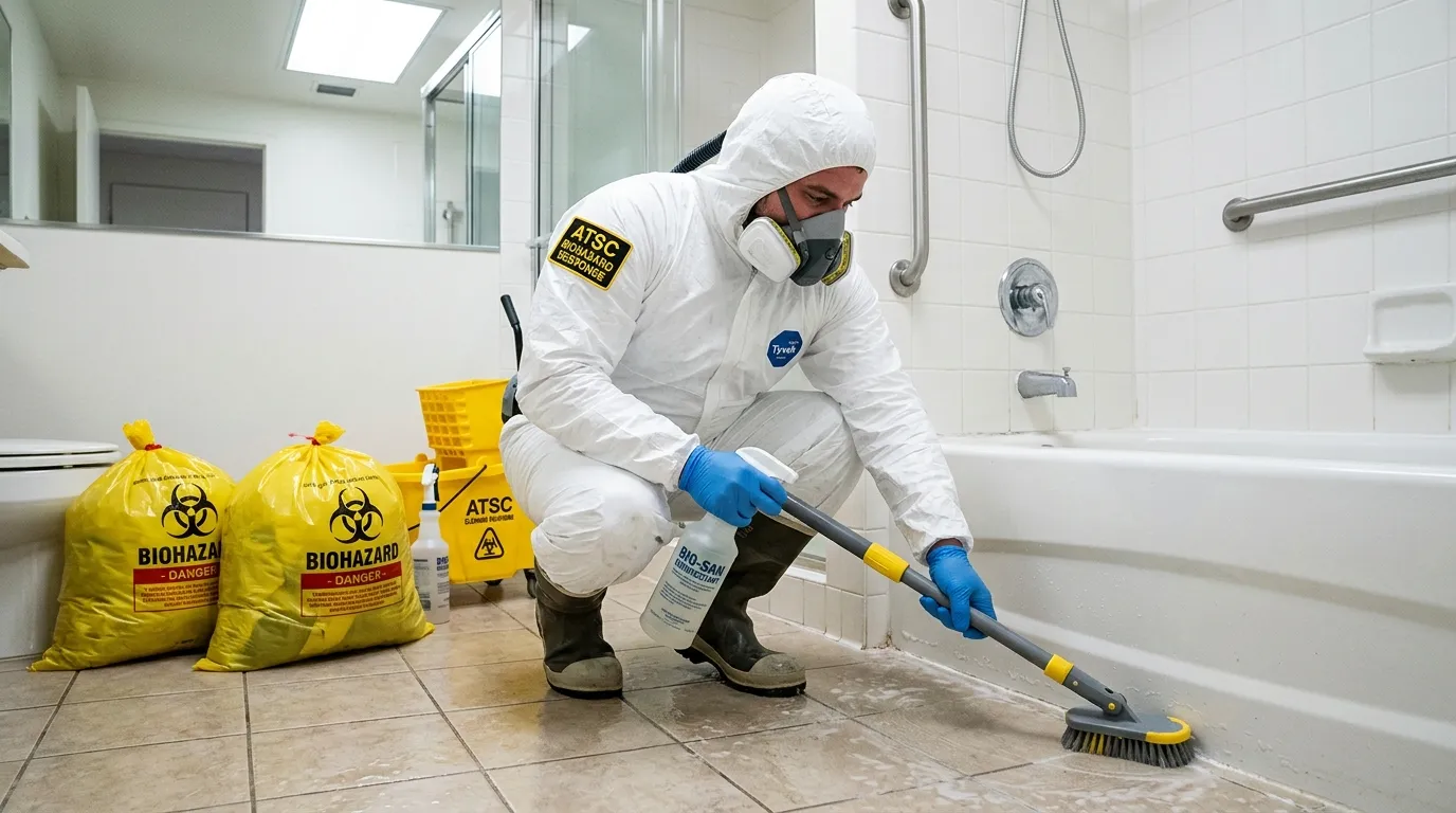 Decontamination equipment deployed for Blood Cleanup in Yoakum